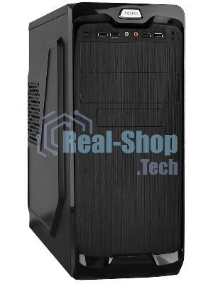 Компьютерный корпус Miditower ExeGate UN-604-UNS400 (ATX, БП UNS400 с вент. 12см, 2хUSB+2хUSB 3.0, аудио, черный)