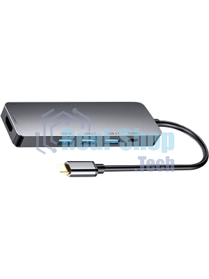 USB-концентратор Gembird UHB-D1, USB Type-C, USB/USB Type-C/PD100W/HDMI, USB Type-C