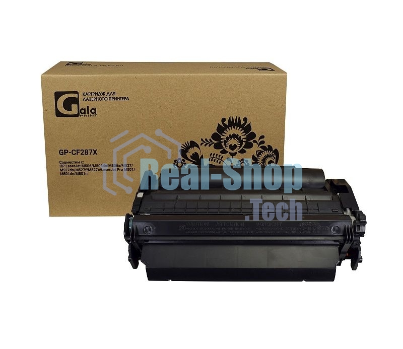 Картридж лазерный GalaPrint GP-CF287X (№87X) черный (18000 стр.) для HP LaserJet M506/M506dn/M506x/M527/M527dn/M527f/M527c/LaserJet Pro M501/M501dn/M501n