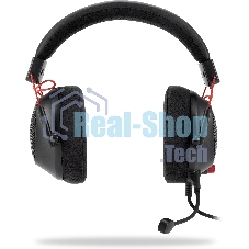 Гарнитура Oklick HS-L305G чёрный, проводная, USB, подсветка