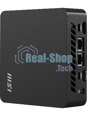 Мини ПК MSI Cubi NUC AI 1UMG-043XRU Core Ultra 5 125H (1.2) 16Gb SSD 512Gb Graphics CR без ОС 2xGbitEth WiFi BT 120W черный (9S6-B20911-043)
