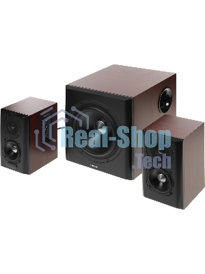 Акустическая система Edifier S350DB Brown 2.1,150W RMS, дерево, Bluetooth aptX