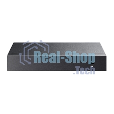 Коммутатор настольный TP-Link TL-SG1005P-PD с 5 гиг. портами (1 порт с входящим PoE++, 4 порта с исходящим PoE+), бюджет PoE: 9, 21, 47 или 66 Вт (зависит от используемого стандарта входящего PoE)