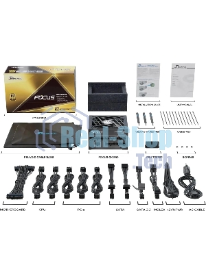 Блок питания Seasonic ATX 850W Focus GX-850 80 PLUS gold (20+4pin) APFC 135мм fan 10xSATA Cab Manag RTL