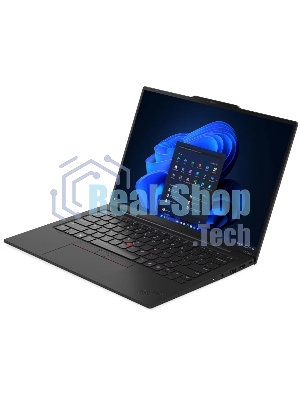 Ноутбук ThinkPad X1 Carbon Gen 13 Aura Edition WUXGA (1920x1200) IPS 500N, Ultra 7 265U, 16GB Soldered LPDDR5x, 1TB SSD M.2, Integrated Graphics, WiFi6E, BT, TPM2, FPR, IR Cam, 57Wh, 65W USB-C, Win 11 Pro, 1