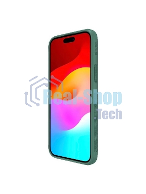 Чехол Super Frosted Shield Pro Magnetic Case, темно-зеленый, (AP IP15 Plus)