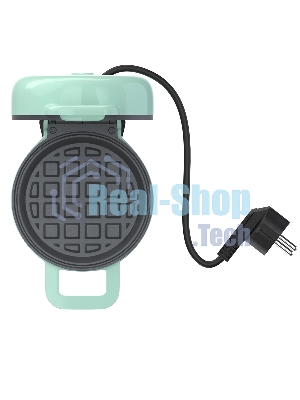 Вафельница для венских вафель MAXVI SM552P tiffany blue