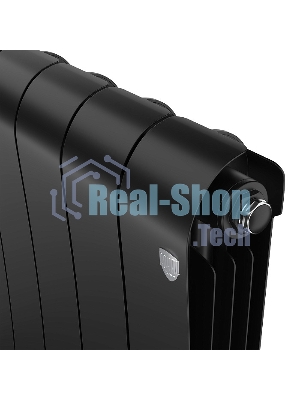 Радиатор биметаллический Royal Thermo Infinity 500 Noir Sable VR80 - 8 секц.