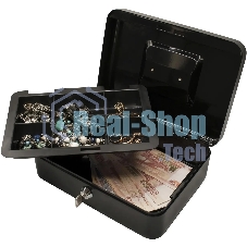 Ящик для денег Silwerhof 90x250x180 черный
