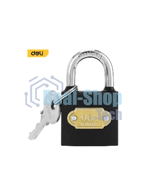 Замок навесной Deli DL508901 стальной, 32мм