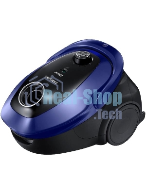 Пылесос Samsung VC20M255AWB/EV синий/черный, 460/2000 Вт, уборка сухая, пылесборник мешок 2.5 л