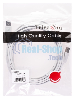 Кабель TELECOM USB2.0 A to B (5.0м)