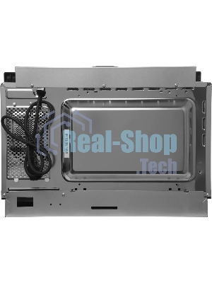 Встраиваемая микроволновая печь Domfy DM2540BW BG черный, 25 л, 900 Вт, переключатели - поворотный механизм/кнопки
