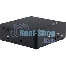 Мини ПК MSI Cubi NUC AI 1UMG-043XRU Core Ultra 5 125H (1.2) 16Gb SSD 512Gb Graphics CR без ОС 2xGbitEth WiFi BT 120W черный (9S6-B20911-043)