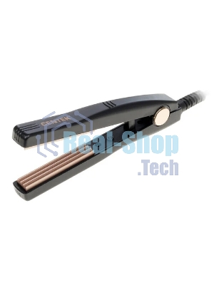 Щипцы для завивки волос Centek CT-2026 черный/золотистый, 12 мм, 200 °C, 1 режим