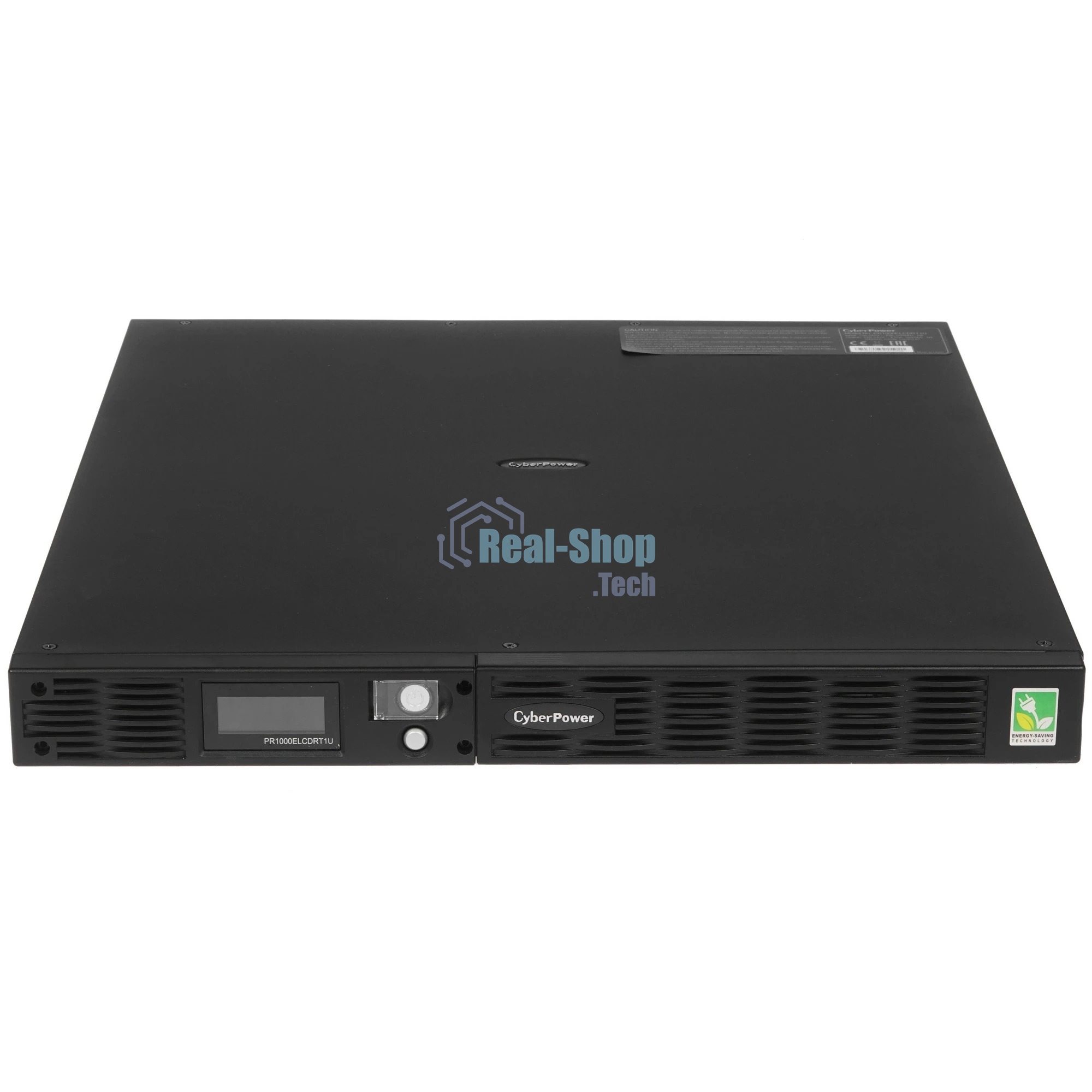 Источник бесперебойного питания CyberPower PR1000ELCDRT1U/1000 ВА/800 Вт/USB/RS-232/EPO/SNMPslot/6 x IEC 320 C13 (компьютерная)