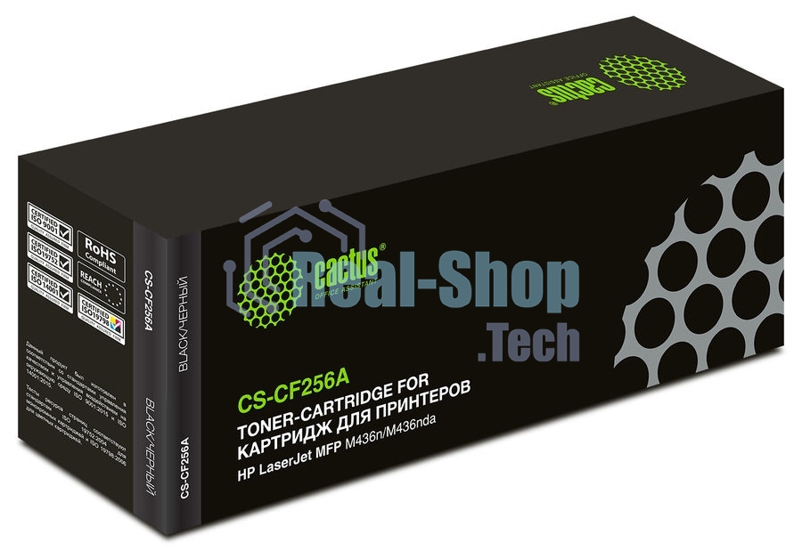 Картридж лазерный Cactus CS-CF256A черный (7400 стр.) для HP LJ MFP M436n/M436nda