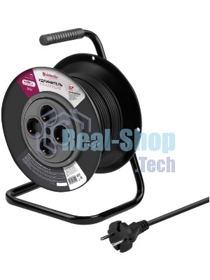 Удлинитель на катушке Defender ExtR2G-01-30 6А, 30 м, б/з - катушка