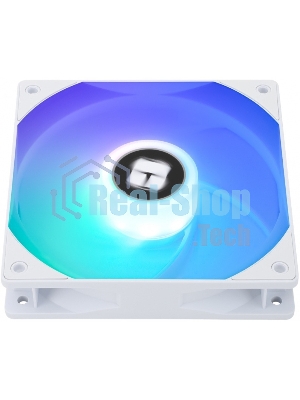 Кулер для корпуса Thermalright TL-C12RW-S V2 Reverse (120x120x25mm, 4-pin PWM, ARGB, 58CFM, 25.6dBA, 1500RPM, White)