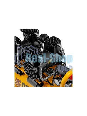 Компрессор безмасл. малошумный Denzel DLP -3000/50, 3 кВт, 2х1,5 кВт,50 л, 2850 об/мин,500 л/мин
