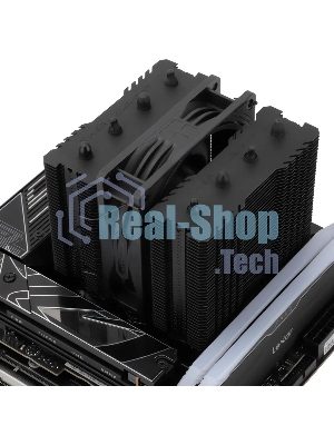 Устройство охлаждения(кулер) Thermalright Peerless Assassin 90 SE Soc-AM5/AM4/1151/1200/1700 черный 4-pin 23.85dB Al+Cu Ret (PA90-SE-BL)