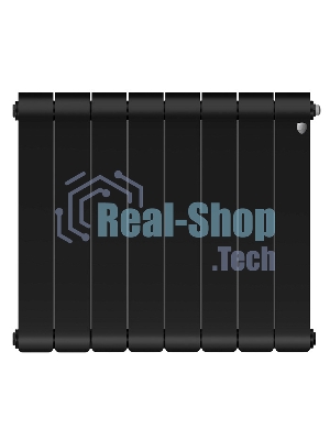 Радиатор биметаллический Royal Thermo Infinity 500 Noir Sable VR80 - 8 секц.