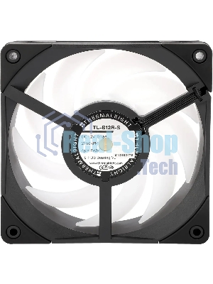 Вентилятор Thermalright TL-B12R-S ARGB черный 4-pin 28.1dB 205gr Ret