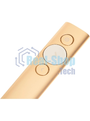 Презентер беспроводной Logitech Spotlight золотистый, радиоканал, USB, кнопки - 3