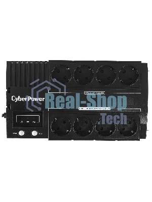 Источник бесперебойного питания CyberPower BS850E NEW/850 ВА/480 Вт/8 х CEE 7 (евророзетка)
