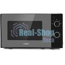 Микроволновая печь Vitek VT-MW2020 черный/хром, 20 л, 700 Вт, переключатели — поворотный механизм