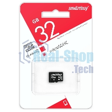 Флеш карта Micro SDHC 32Gb Smartbuy Class 10 (без адаптера) LE