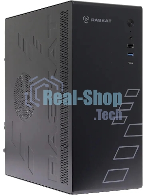 Компьютер Raskat Standart 500 (Intel Core i5 10400, RAM 16Gb, SSD 480Gb, no OS, kb+ms, черный)