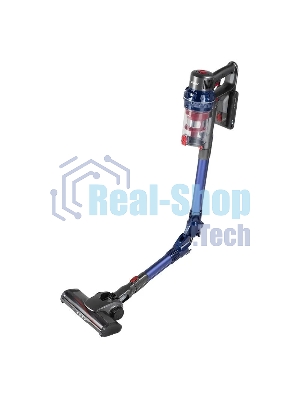Пылесос вертикальный Zelmer STICK ZSVC925F Karol синий/серый, питание от аккумулятора, 380 Вт, уборка сухая, пылесборник 0.8 л, работа от АКБ max 35 мин.