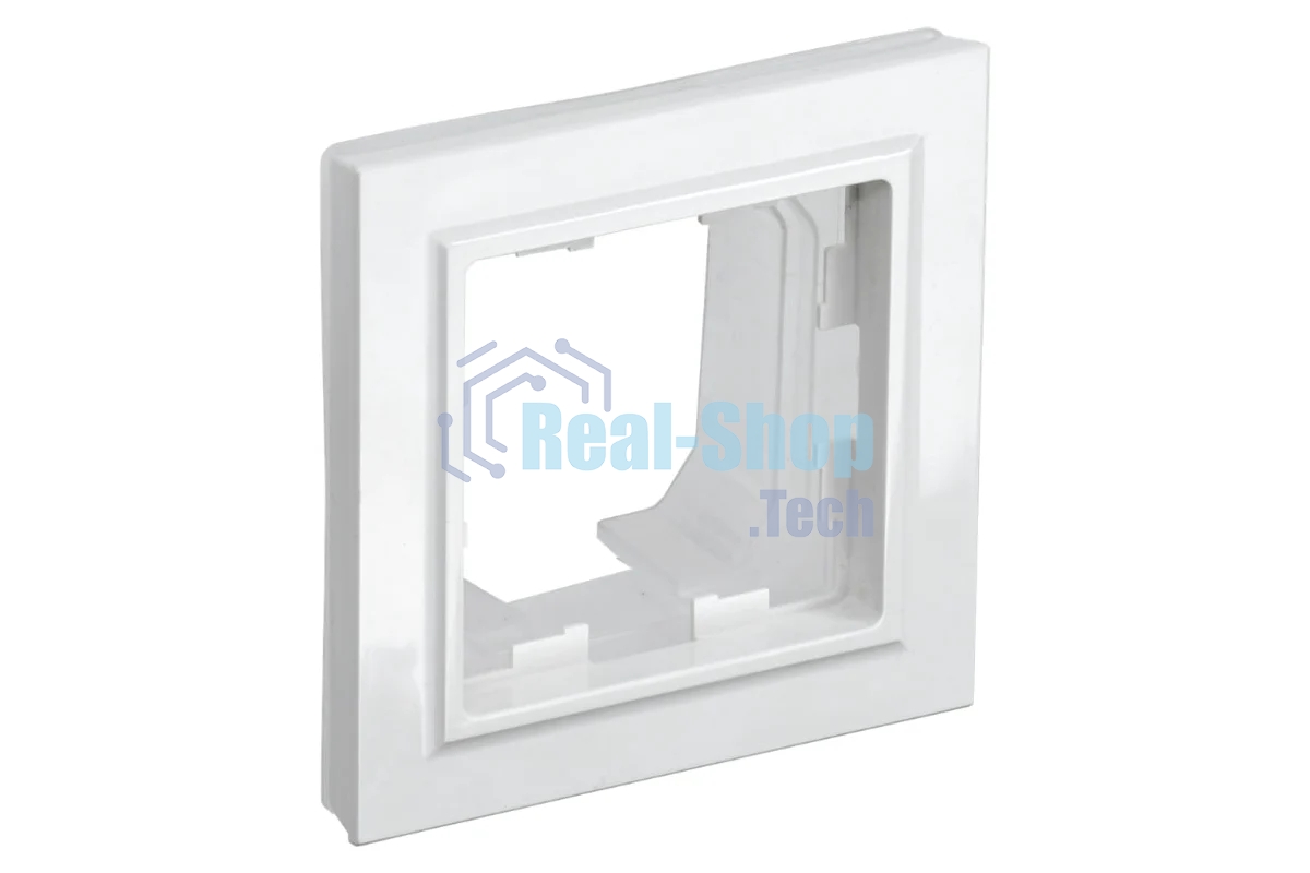 Рамка 1-мест. IEK BRITE IP44 РУ-1-БрБ-44 белый