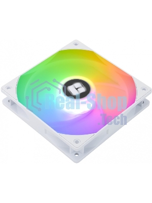 Кулер для корпуса Thermalright TL-C12RW-S V2 Reverse (120x120x25mm, 4-pin PWM, ARGB, 58CFM, 25.6dBA, 1500RPM, White)