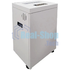 Шредер Office Kit S535 3,8x40 белый (секр.P-4) фрагменты 35лист. 50лтр. скобы пл.карты CD