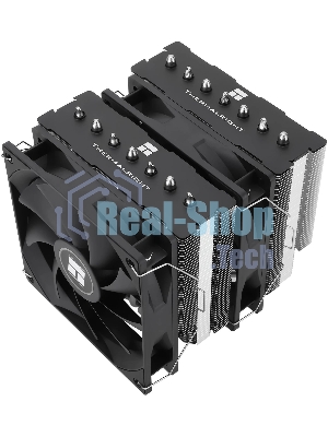 Устройство охлаждения(кулер) Thermalright Phantom Spirit 120 SE Soc-AM5/AM4/1151/1200/1700 черный 4-pin 25.6dB Al+Cu 765gr Ret (PS120-SE)