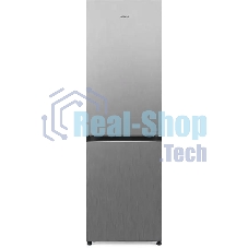 Холодильник Hitachi R-B410PUC6 PSV серебристый двухкамерный 215/105л морозилка снизу, No Frost