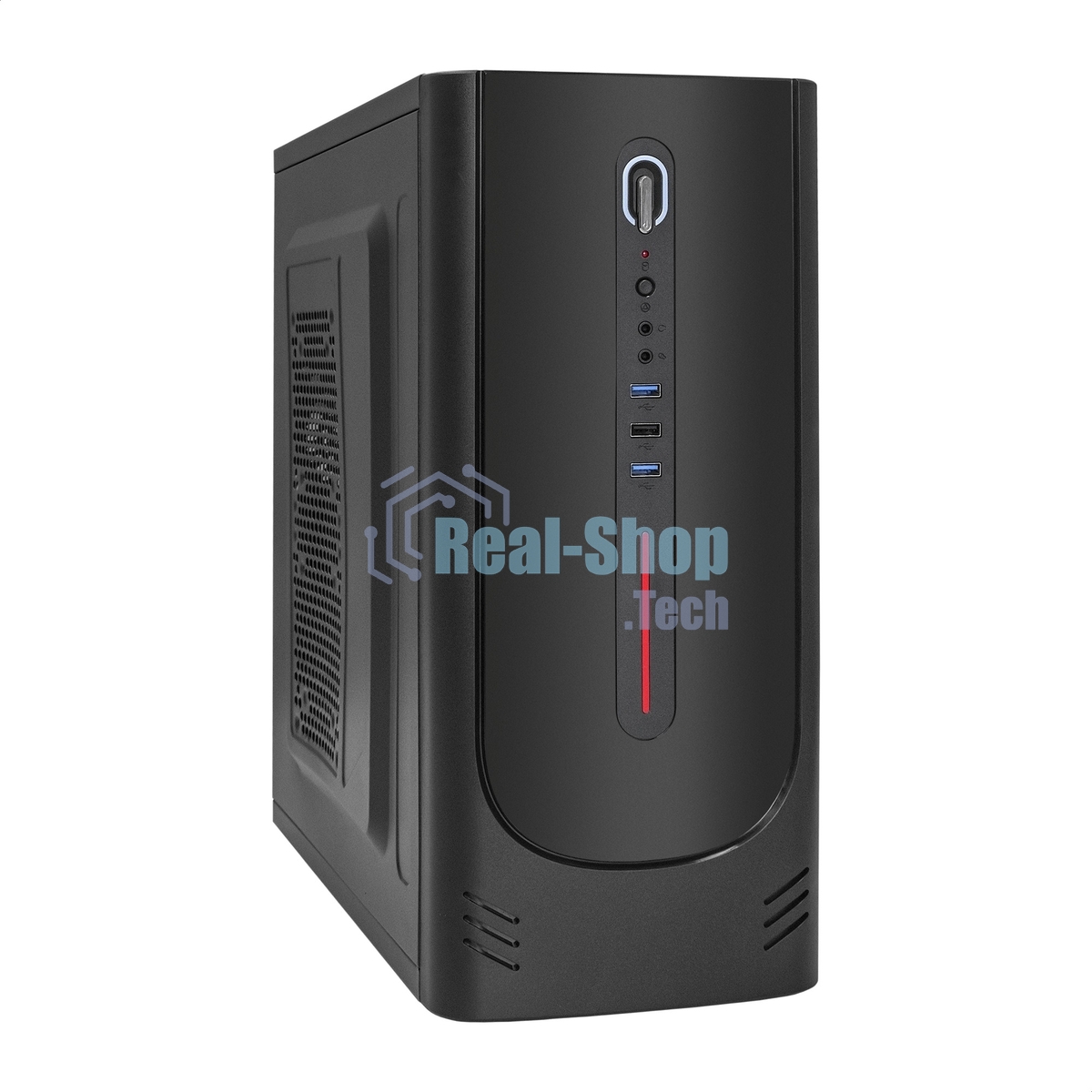 Компьютерный корпус Miditower ExeGate XP-340U-XP450 (ATX, XP450 с вент. 12см, 1хUSB/2хUSB 3.0, аудио)