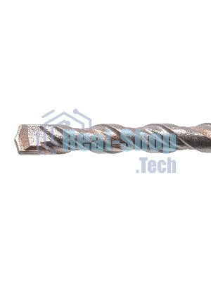 Бур по бетону Denzel двойная спираль, Cobalt W-tip, 6x110 мм, SDS PLUS