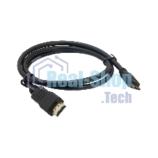 Кабель Micro HDMI to HDMI для Raspberry, черный