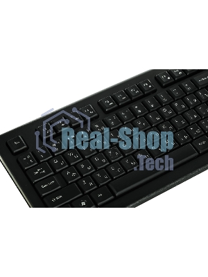 Комплект клавиатура+мышь A4Tech KR-8520D проводной, USB, 1200 DPI, чёрный