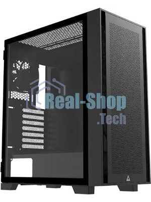 Компьютерный корпус Montech AIR 1000 LITE черный без БП ATX 1x120мм 3x140мм 2xUSB3.0 1xUSB3.1 audio bott PSU