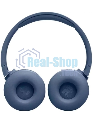 Беспроводные/проводные наушники JBL Tune 670NC синий, накладные, Bluetooth + проводной, активное шумоподавление, складная конструкция, до 70 ч