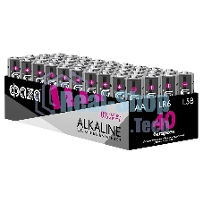 Элемент питания щелочной LR6 Alkaline Pack-40 (уп.40шт) ФАZА 5023017, 1.5 В