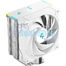 Устройство охлаждения(кулер) Deepcool AK400 Digital SE Wh ARGb Soc-AM5/AM4/1200/1700/1851 белый 4-pin 19-28dB Al+Cu LCD 220W 812gr Ret (R-AK400-WHADMN-GJD)