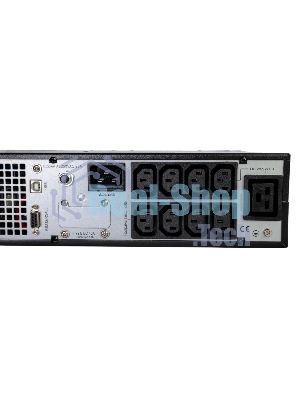 Источник бесперебойного питания Systeme Electric Smart-Save Online SRTSE 2 поколения 3000 ВА/Вт, 2U, 8 C13+1 C19, USB, RS-232, сухие контакты