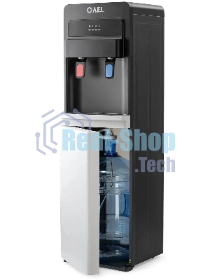 Кулер для воды AEL LD-AEL-805a, нижняя загрузка, нагрев 95 °С, охлаждение 10 °С, черный/белый