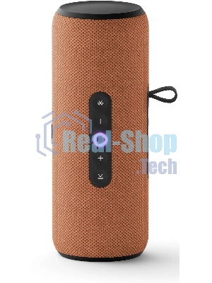 Умная колонка Яндекс Станция Стрит, 30Вт, компактная, 2 динамика, Wi-Fi, Bluetooth 5.0, Алиса, оранжевый