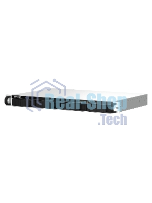Сетевое хранилище SMB QNAP TS-464eU-8G NAS 4 HDD trays, rackmount 1U, 1 PSU. 4-core Intel Celeron N5105/N5095 2.0-2.9 GHz, 8 Gb RAM, 2x2.5GbE, 2xUSB 3.2 Gen 2 (10Gbps), 2xUSB 2.0, 1xHDMI, 2xM.2 PCIe Gen 3 x1 slots, W/o rail kit RAIL-B02